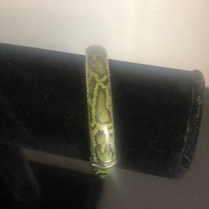 NWOT Snake Print Bangle